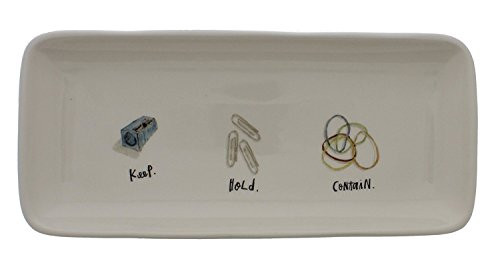 Rae Dunn Artisan Collection by Magenta Keep Hold Contain Desk Organizer