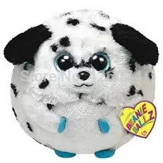 New Original Ty Beanie Ballz Rascal Plush Dalmatian Big Eyed Stuffed Animals Plush Toys For Children Gifts Kids Toys