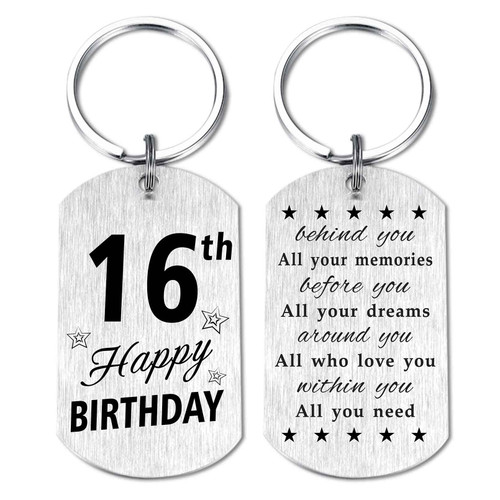 Resdink Happy 16th Birthday Gifts, 16 Year Old Girl Birthday Gifts Ideas, Sweet 16th Birthday Gifts for Boys Women Men Teen