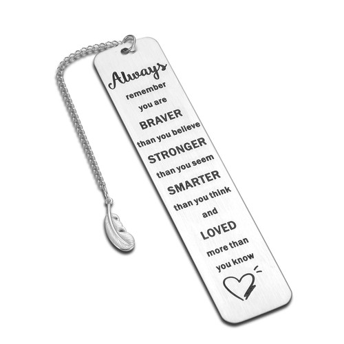 Inspirational Bookmark Gifts for College Student Birthday Christmas Stocking Stuffers Gifts Back To School First Day of School Gift for Kid Teen Boys Girls High School Graduation Gift for Son Daughter Inspirational Bookmark Gifts for College Student Birthday Christmas Stocking Stuffers Gifts Back To School First Day of School Gift for Kid Teen Boys Girls High School Graduation Gift for Son Daughter