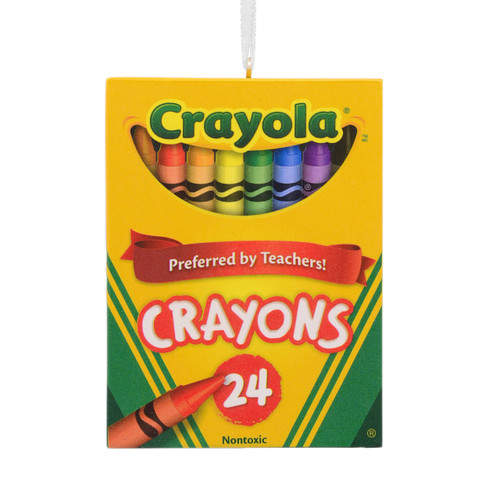 Hallmark Crayola Box of 24-Count Crayons Christmas Ornament (0003HCM0798)
