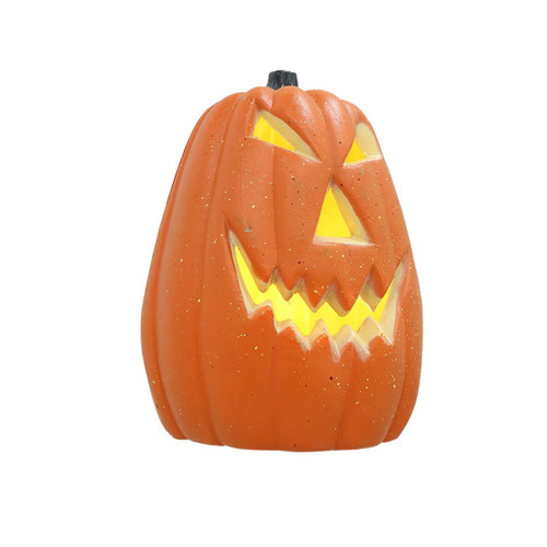 GANAZONO Halloween Light up Jack O Lantern Pumpkin Prop with Led Light Pumpkin Figurine Lights Pumpkin Lantern Pumpkin Skull Lamp Halloween Pumpkin Decor for Indoor Outdoor
