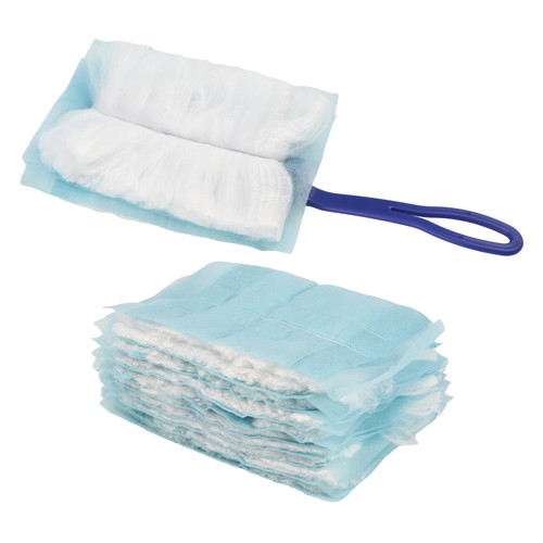20pcs Duster Refills Disposable Duster Refills Replacement Head for Cleaning Electrostatic Duster Head Reusable with Duster Handle(as Shown)