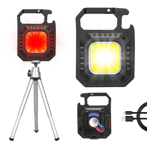 Keychain Light With Bracket, Upgraded LED COB Flashlight, 1000 Lumens Rechargeable keychain Flashlight, 6 Lighting Modes Portable Pocket Light With Magnet, Bottle Opener, Camping, Fishing, Hiking Keychain Light With Bracket, Upgraded LED COB Flashlight, 1000 Lumens Rechargeable keychain Flashlight, 6 Lighting Modes Portable Pocket Light With Magnet, Bottle Opener, Camping, Fishing, Hiking