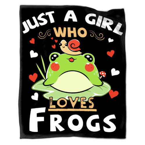 Just A Girl Who Loves Frogs Blanket Gifts for Frogs Lover 40 x 50 Inch for Kid,Just A Girl Who Loves Frogs Fannel Fleece Throw Blanket Super Soft Throws Blanket for Bed Couch Sofa Just A Girl Who Loves Frogs Blanket Gifts for Frogs Lover 40 x 50 Inch for Kid,Just A Girl Who Loves Frogs Fannel Fleece Throw Blanket Super Soft Throws Blanket for Bed Couch Sofa