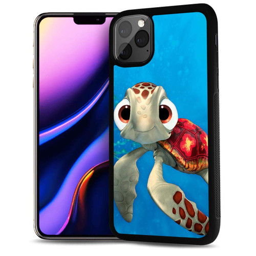 for iPhone 11, Durable Protective Soft Back Case Phone Cover, HOT12261 Cartoon Turtle