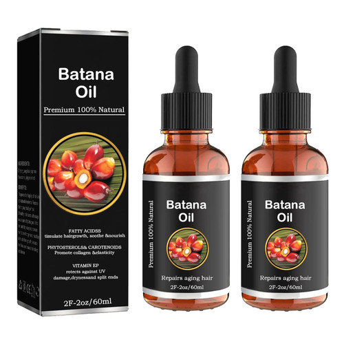 Aimeryup 2PCS Batana Oil Organic for Healthy Hair, Natural Batana Oil for Hair Growth, Strengthening and Nourishing Treatment for Damaged Hair, Batana Oil for Men & Women Aimeryup 2PCS Batana Oil Organic for Healthy Hair, Natural Batana Oil for Hair Growth, Strengthening and Nourishing Treatment for Damaged Hair, Batana Oil for Men & Women