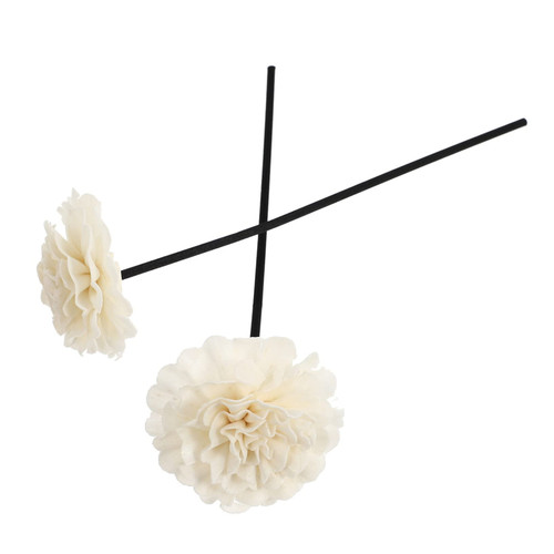 VOSAREA 2pcs Aromatherapy Stick Diffuser Sticks Essential Oil Sticks Bling Accessories Air Fittings Aroma Diffuser Stick Diffuser Oil Refill Diffuser Rods Simulated Flower Diffuser Rattan