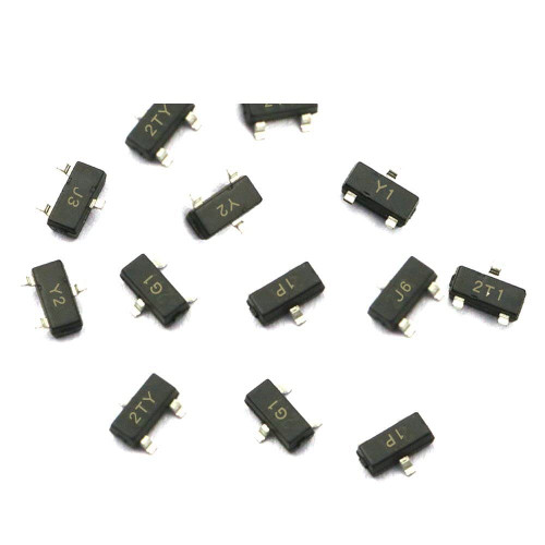100PCS BAT54S KL4 SOT-23 30V/200mA SOT SMD CR NPN SMD SOT-23 Surface Mount SMD Triode PNP SOT23 Transistor
