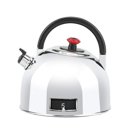 Stainless Steel Mechanical Wind-Up Timer,Kitchen Timer, Teapot Shaped 60 Minutes Kitchen Timer, Time Reminder for Cooking Baking Gadget Kitchen