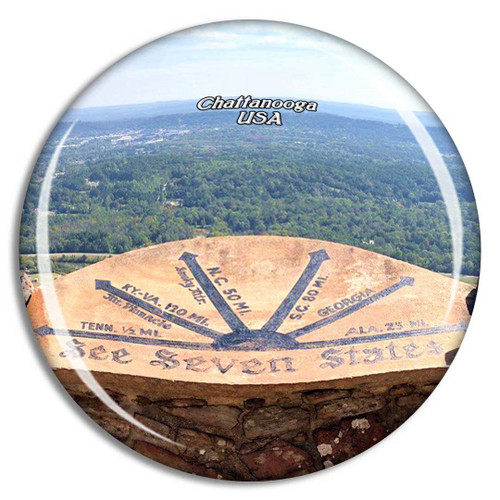 Weekino USA America Chattanooga Lookout Mountain Fridge Magnet Travel Souvenir City Collection 3D Crystal Glass Gift Strong Refrigerator Sticker Weekino USA America Chattanooga Lookout Mountain Fridge Magnet Travel Souvenir City Collection 3D Crystal Glass Gift Strong Refrigerator Sticker
