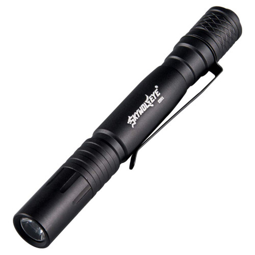 Celendi Led Flashlight Mini LED Penlight Flashlight Torch Clip Pocket Waterproof Lamp Light AAA, One Size Celendi Led Flashlight Mini LED Penlight Flashlight Torch Clip Pocket Waterproof Lamp Light AAA, One Size