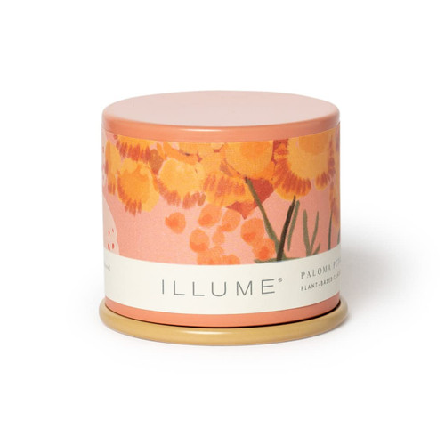 Illume Beautifully Done Essentials Paloma Petal Demi Vanity Tin Scented Candle