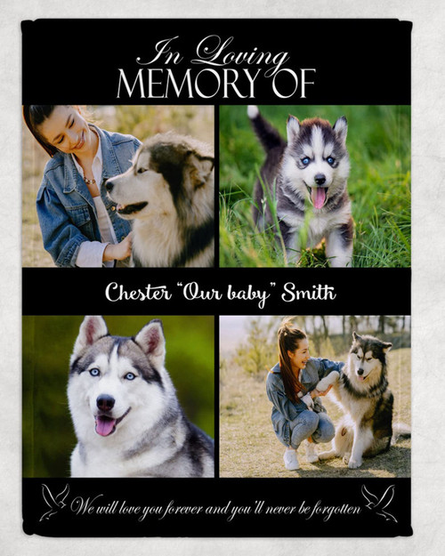 gue Custom Blanket with Picture Personalized Throw Photo and Text Printing Blanket for Family Wedding Birthday Blanket (80x120cm/31.5x47.2inches)