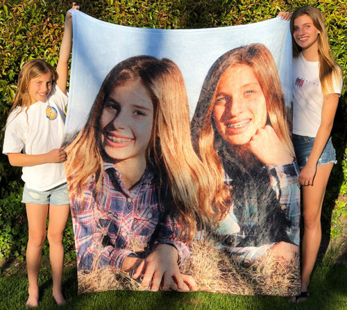 gue Customized Blankets with Photos Custom Throw Blanket Personalized Photo Blankets for Sofa Gift Customized DIY Soft Blanket (80x120cm/31.5x47.2inches)