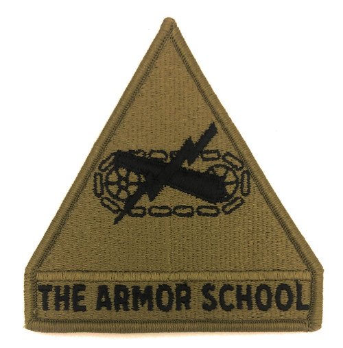 US Armor School OCP Patch W/Hook Fastener