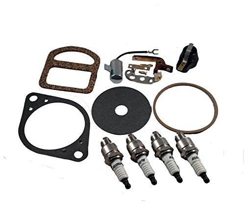 Ford 2N 8N 9N Tractor Ignition Tune Up Kit with Spark Plugs