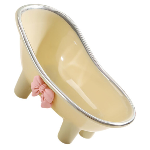 SWOOMEY Decorative Tray Bathroom Tray bar soap case soap Dishes soap bar Dish Tray for soap Dispenser Kitchen soap containers Small soap Dish soap Cases soap Holder tub abs White
