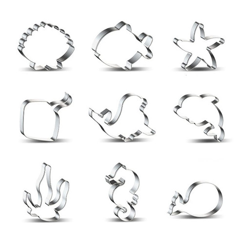 Set Of 9 Cookie Cutters Set Biscuit Molds Biscuit Cutters Stainless Steel Material Baking Gadgets For Kitchen Baking Use Stainless Steel Cookie Cutters Set Of 9 Cookie Cutters Set Biscuit Molds Biscuit Cutters Stainless Steel Material Baking Gadgets For Kitchen Baking Use Stainless Steel Cookie Cutters