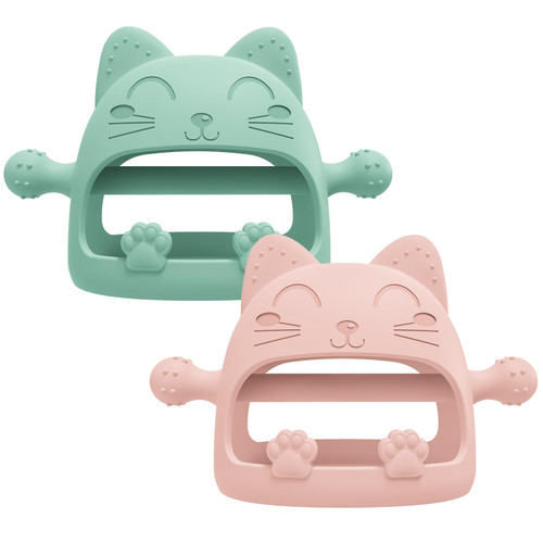 2 Pack Baby Teether Toys,Silicone Teething Toys for Babies 0-6 Months,Never Drop Baby Chew Toys for Teething Relief, Teething Pacifiers,Baby Toys 0-6 Months,Ideal Gifts for Baby Shower 2 Pack Baby Teether Toys,Silicone Teething Toys for Babies 0-6 Months,Never Drop Baby Chew Toys for Teething Relief, Teething Pacifiers,Baby Toys 0-6 Months,Ideal Gifts for Baby Shower