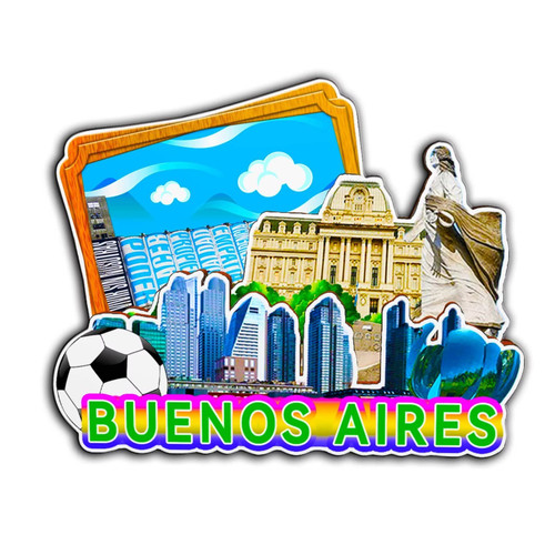 Buenos Aires Argentina Magnet Fridge Magnet Wooden 3D Landmarks Travel Collectible Souvenirs Decoration Handmade -2135 Buenos Aires Argentina Magnet Fridge Magnet Wooden 3D Landmarks Travel Collectible Souvenirs Decoration Handmade -2135