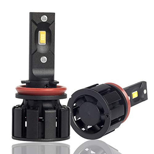 Led Headlight Bulb Conversion Kit - H13(9008) Extremely Bright 12x CSP Chips Low Beam/Fog Light Bulb- 9600lm 6000k Xenon White, 2 Yr Warranty