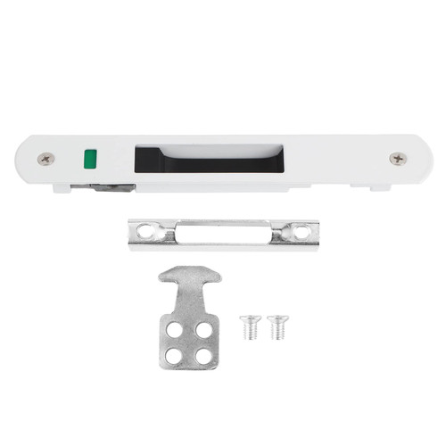 Door Lock,Patio Sliding Door Handle Set Patio Sliding Door Handle Set Key Cylinder and Face Plate Key Cylinder and Face Plate Screw Hole Spacing Hardware Fittings for Patio Door