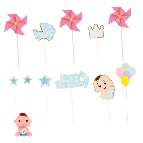 Abaodam 2 Sets Cake Decoration 1st Birthday Cupcake Toppers Blue Ornament First Birthday Cake Picks Cupcake Ornament One Windmill Decor Birthday Cake Toppers Baby Paper Cup Gift Plastic Abaodam 2 Sets Cake Decoration 1st Birthday Cupcake Toppers Blue Ornament First Birthday Cake Picks Cupcake Ornament One Windmill Decor Birthday Cake Toppers Baby Paper Cup Gift Plastic