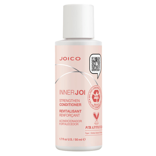 Joico InnerJoi Strengthen Conditioner | For Damaged, Color-Treated Hair | Sulfate & Paraben Free | Naturally-Derived Vegan Formula | 1.7 Fl Oz Joico InnerJoi Strengthen Conditioner | For Damaged, Color-Treated Hair | Sulfate & Paraben Free | Naturally-Derived Vegan Formula | 1.7 Fl Oz