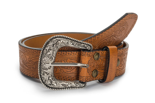NociHah Retro-Western-Leather-Belts for Women and Men - Fashion Cowgirl Cowboy Waist-Belt Engrave Flower Buckle-Belt for Jeans Pants Dresses 8" NociHah Retro-Western-Leather-Belts for Women and Men - Fashion Cowgirl Cowboy Waist-Belt Engrave Flower Buckle-Belt for Jeans Pants Dresses 8"