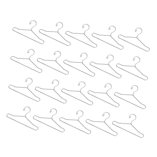 Outanaya 20 Pcs Doll Hanger Baby Clothes Rack Miniature Holder Mini Clothes Hanger Dress Holder for Doll Small Dolls Hanger Metal Doll Clothes Hanger Doll Coat Rack Silver Coat Outanaya 20 Pcs Doll Hanger Baby Clothes Rack Miniature Holder Mini Clothes Hanger Dress Holder for Doll Small Dolls Hanger Metal Doll Clothes Hanger Doll Coat Rack Silver Coat