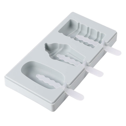OKUMEYR Ice Cream Mold Silicone Popsicle Maker Diy Popsicle Molds Ice Cream Popsicle Maker Ice Cream Bar Ice Pop Trays Silicone Popsicle Molds Cakesicle Silica Gel Ice Maker Conjoined