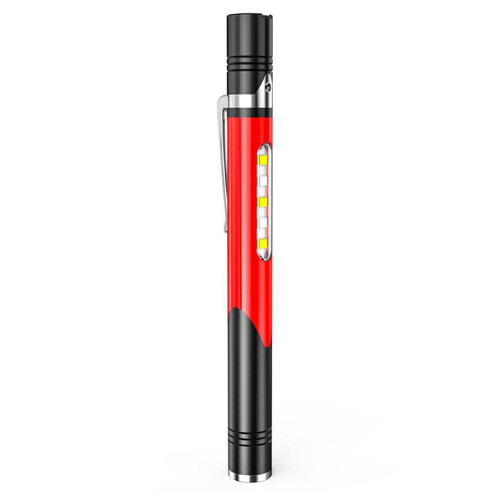 Small LED Flashlight Penlight 5000K Lamp Clip Small Flashlight Torch Outdoor Rechargeable Pocket Pen Lights Nursing Lamp Pen Light Rechargeable for Nurses Doctors with Clip Flashlight