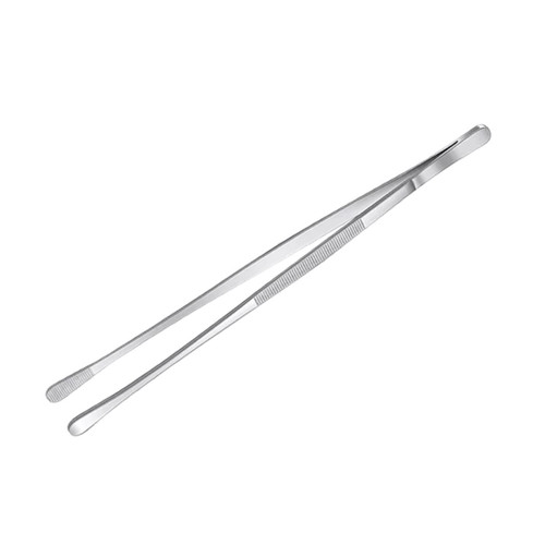 Happyyami Grill Tweezers Serving Food Tong Toast Small Tongs Grill Tongs Bbq Tongs Culinary Tweezers Salad Tong Outdoor Grill Accessories Kitchen Stainless Steel Multifunction Food Clip