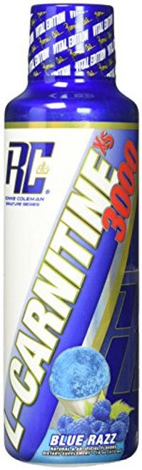 Ronnie Coleman Signature Series L-Carnitine XS Dietary Supplement, Blue Raspberry, 16 Fluid Ounce Ronnie Coleman Signature Series L-Carnitine XS Dietary Supplement, Blue Raspberry, 16 Fluid Ounce