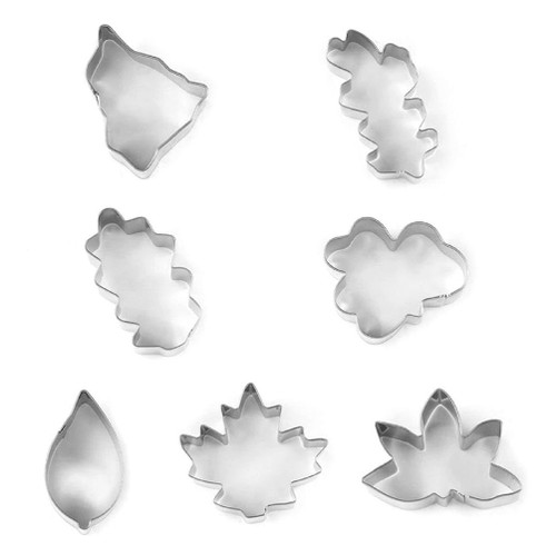 7Pieces Cookie Moulds Christmas Series Cookie Cutters Biscuit Cutters Baking Accessories Children Biscuit Baking Gadget Christmas Cookie Molds