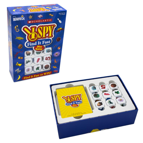 Briarpatch | I SPY Find It Fast Game, Ages 6+