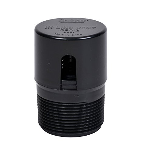Oatey 39012 ABS In-Line Vent 2X2  13/16