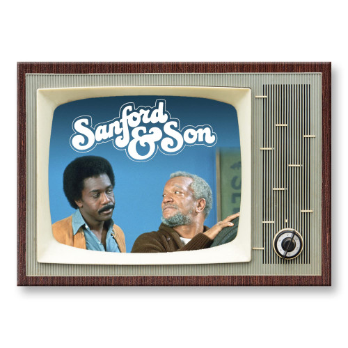Sanford & Son TV Show Retro TV Fridge Magnet