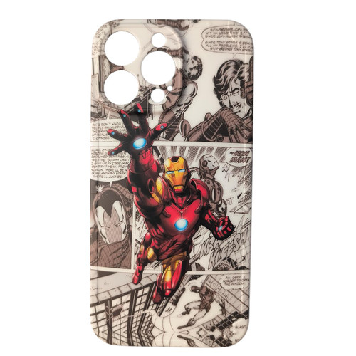 Husky-Cat for Spider 6.7 Inch Thermoplastic Urethane Phone Case Compatible with iPhone 14/15 (iPhone 15 Pro Max - Iron)