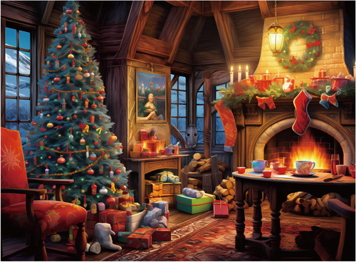 Christmas Puzzle Mini Puzzle Festive Fireplace 1000 Piece Christmas Puzzle For Adults Christmas Puzzle 1000 Pieces Kids Christmas Puzzle Winter Puzzle 1000 Piece Puzzle For Adult 1000 Christmas Puzzle