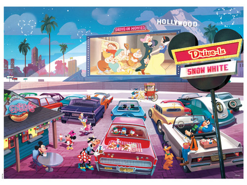Ceaco - Disney - Disney Drive-in - 1000 Piece Jigsaw Puzzle