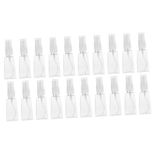 FOMIYES 20PCS 30ml ml spray bottle Refillable Perfume mini spray bottles clear empty spray bottles perfume spray bottle mini containers terrariums Water bottle filling the pet white travel