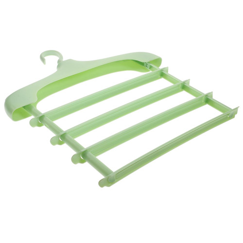 Cabilock Coat Hanger Multi Hanger Necktie Hanger Jean Hangers for Plastic Pants Hangers Space Clothes Hangers Space Saving Storage Hangers Closet Ties Hangers Wardrobe Plastic Hanging pp