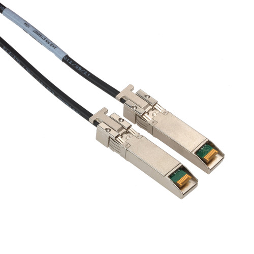 Amphenol SF-SFPP2EPASS-007 10 GbE SFP+ Direct Attach Cable, Passive Copper, 7 m, 23', Black