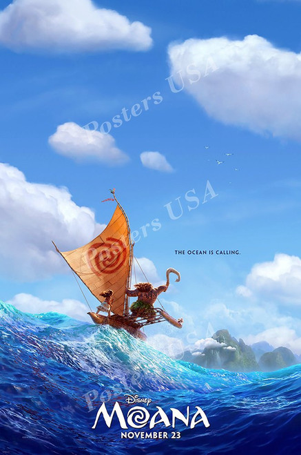 Posters USA - Disney Moana Movie Poster GLOSSY FINISH - MOV919 (16" x 24" (41cm x 61cm))