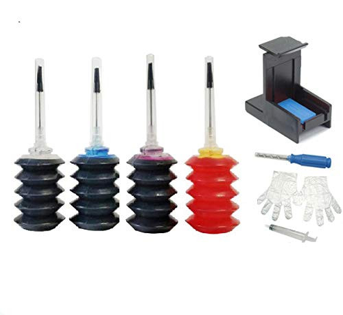 Premium Combo Ink Refill Kit for Canon PG-245/CL-246, PG-245XL/CL-246XL 1oz 30mL