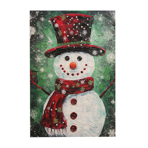 Christmas Snowman Puzzle Christmas Eve Snowman Jigsaw Puzzle, 300 Pieces, 500 Pieces, 1000 Pieces, Adult Jigsaw Puzzles Family Jigsaw Puzzles, Christmas and Thanksgiving Gifts. Christmas Snowman Puzzle Christmas Eve Snowman Jigsaw Puzzle, 300 Pieces, 500 Pieces, 1000 Pieces, Adult Jigsaw Puzzles Family Jigsaw Puzzles, Christmas and Thanksgiving Gifts.