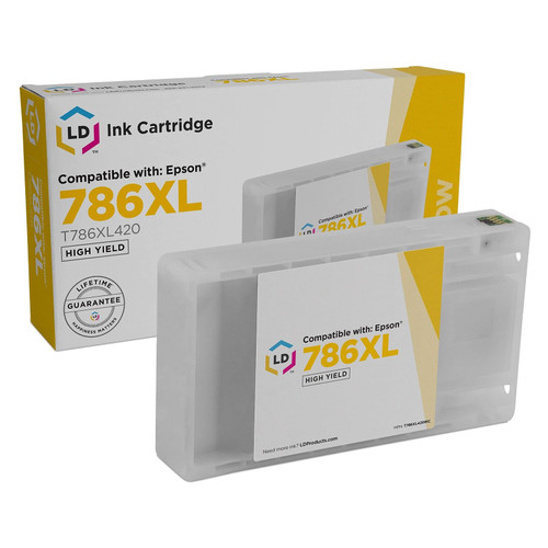 LD Remanufactured Replacement for Epson 786XL High Yield Yellow Ink Cartridge LD Remanufactured Replacement for Epson 786XL High Yield Yellow Ink Cartridge
