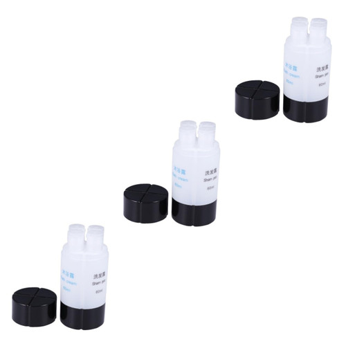 3 pcs leakproof travel bottle travel cosmetic bottles 4 in 1 travel dispenser Refillable Cosmetic Containers travel liquid containers shampoo container lotion bottle Miss filling